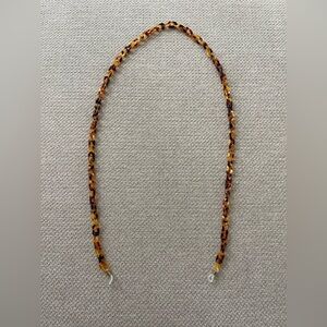 Tortoise Chain Link Sunglasses Strap